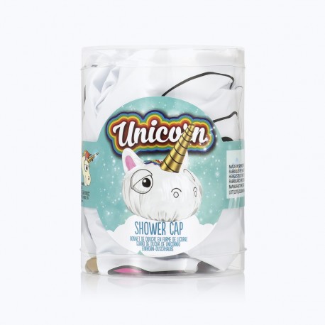 Bonnet de douche pour enfants (réutilisable) - Unicorn Rose
