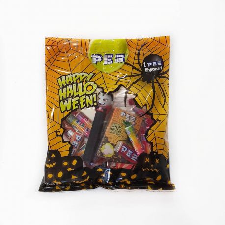 PEZ Halloween,distributeur de pez,bonbon de poche pez monstre