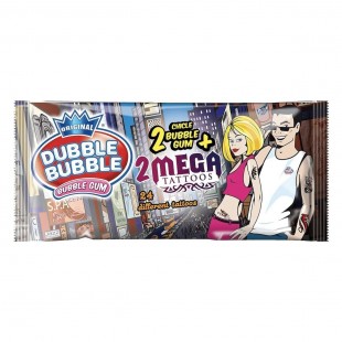 2 Bubble Gum MegaTattoo Dubble Bubble