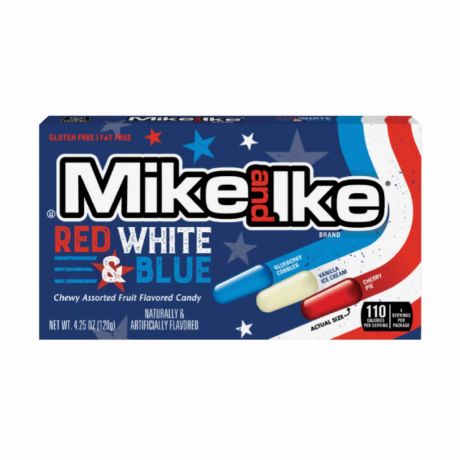 Mike And Ike Red White & Blue