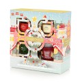 Coffret 3 Votives en Verre & 1 Petite Timballe