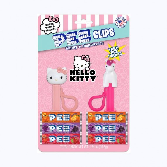 Duo Clips PEZ HEllo Kitty