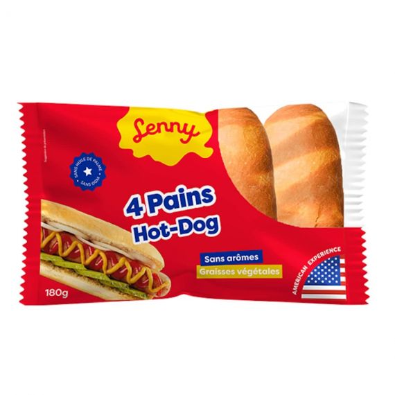 Pains Hot Dog Lenny x4